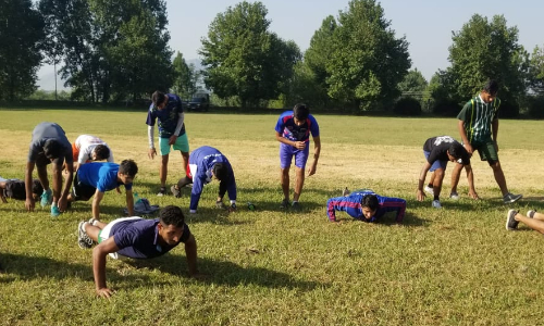 Hockey Training Camp Starts at Army Physical Fitness School