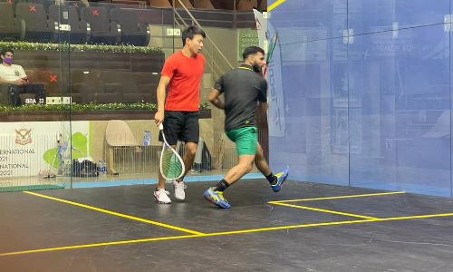 CAS Squash Championship: Tayyab overcomes Twan Lau 3-1