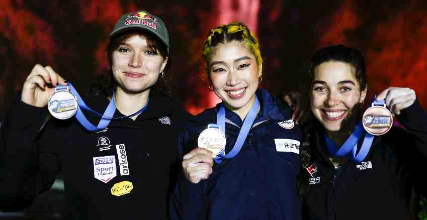 IFSC World Cup: Nonaka Miho wins first gold medal in Boulder for five years