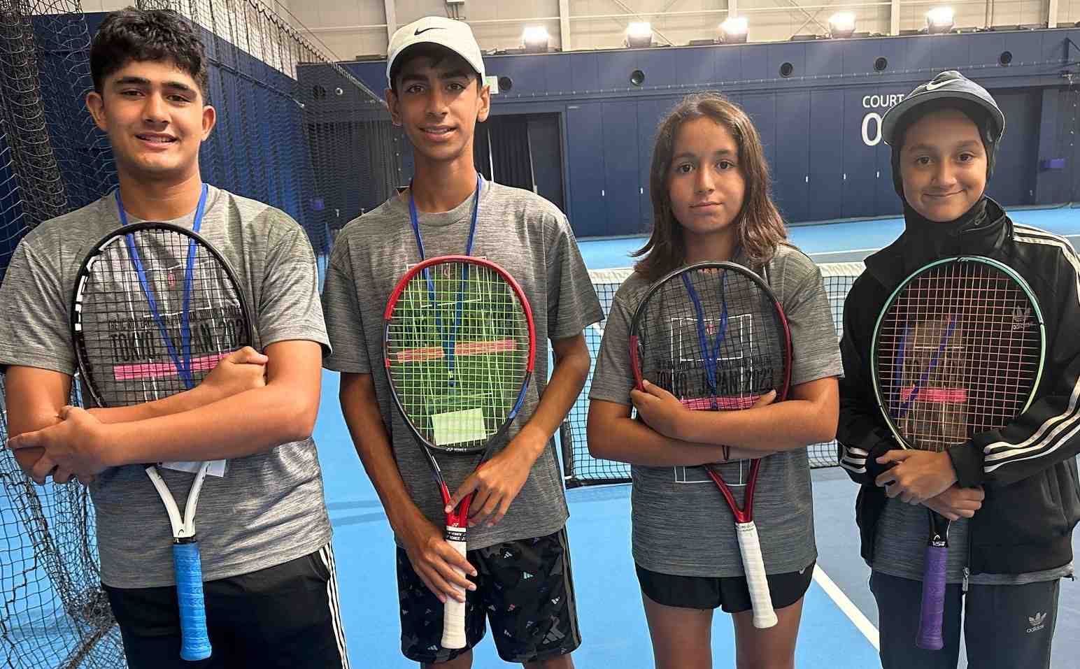 Tennis News: Eschelle, Daliah, Mikaeel, and Samer to play 3-nation in Japan