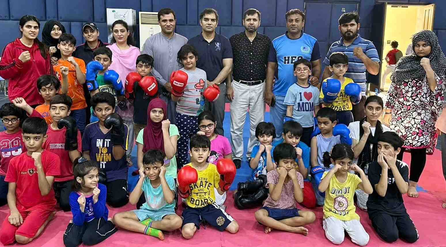 Over 100 boys and girls participate in self-defence training camp