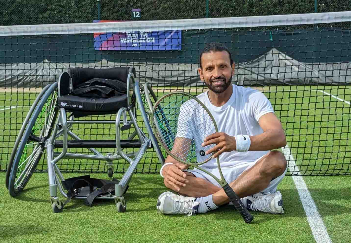 Wheelchair Tennis: Asif Clinches Historic Victory in "Play Your Way to Wimbledon" Tournament