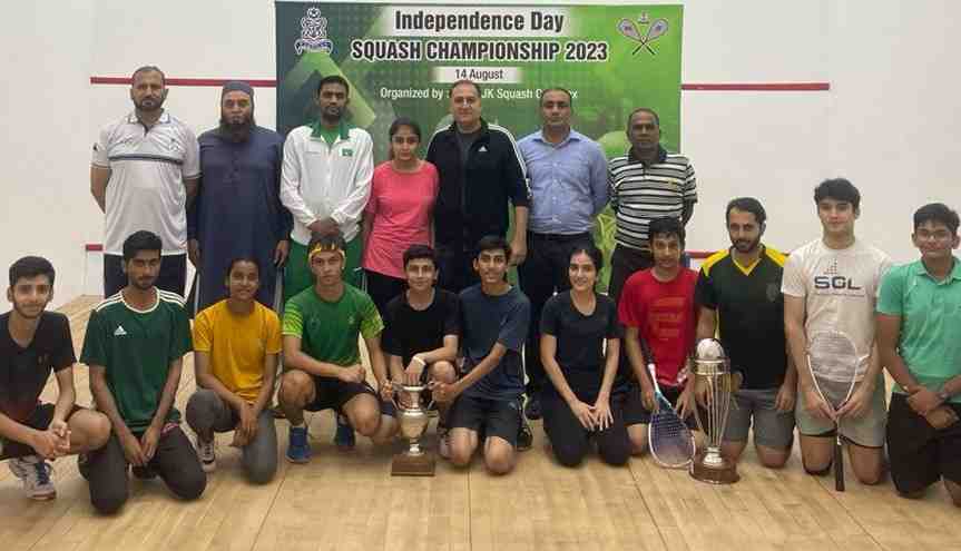 Falcons win Independence Day squash team championship 2023