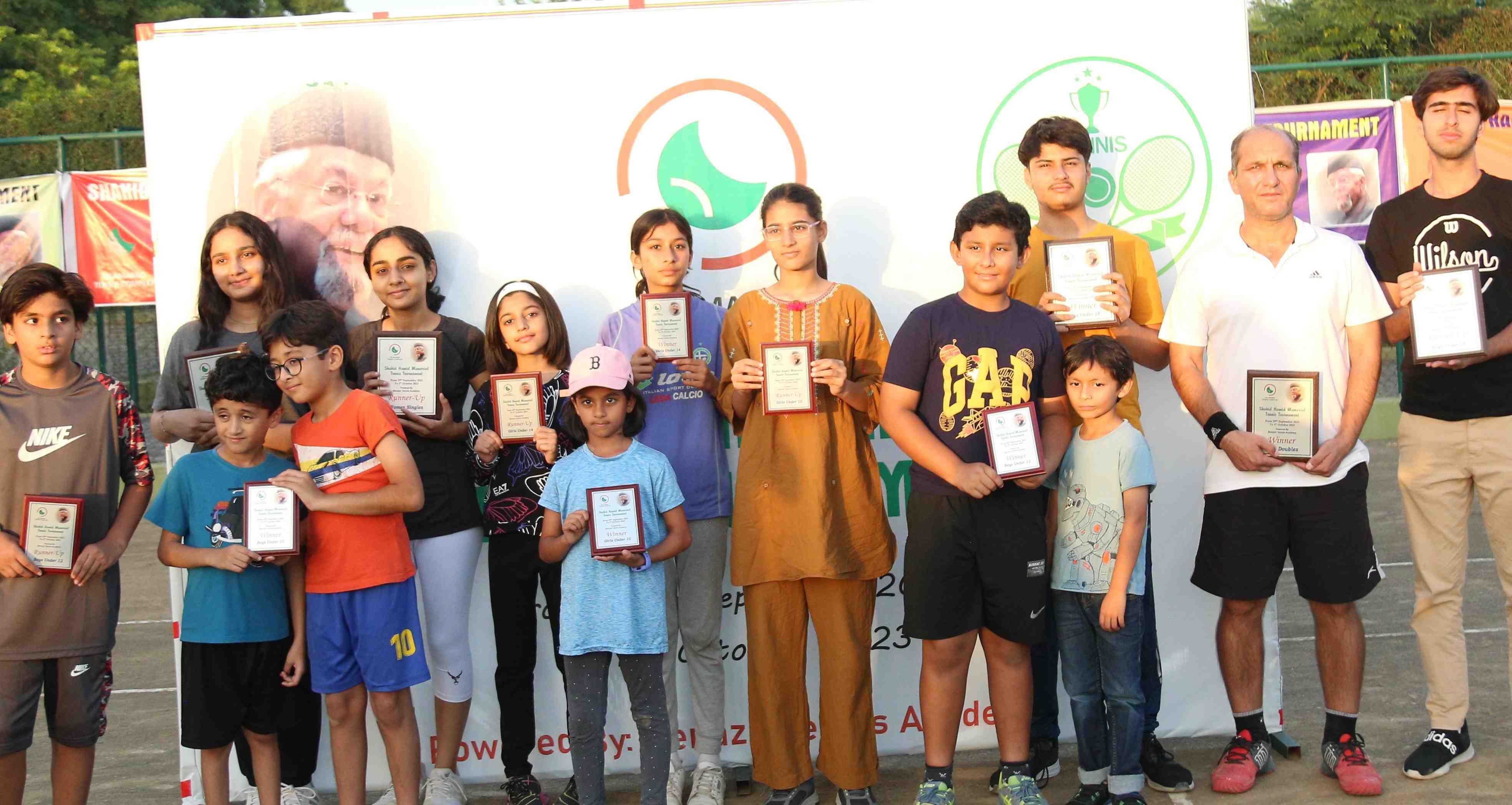 Shahid Hamid Memorial Tennis Tournament 2023 concluded at ITC