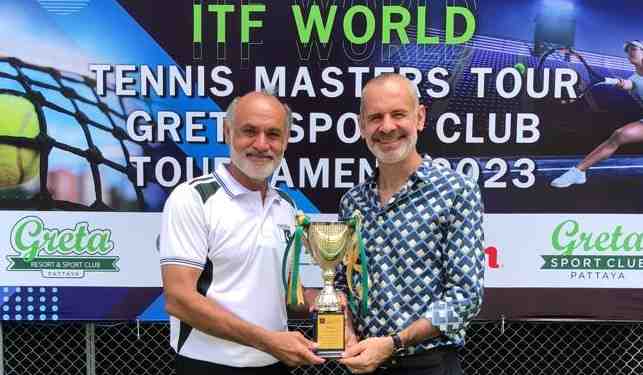 Pakistan crushes India in ITF Senior Tennis Championship final