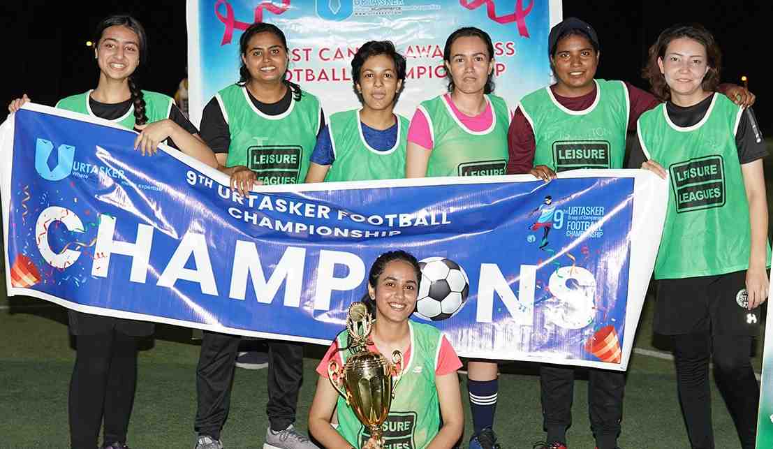 Urtasker Female Team Wins Breast Cancer Awareness Football Match