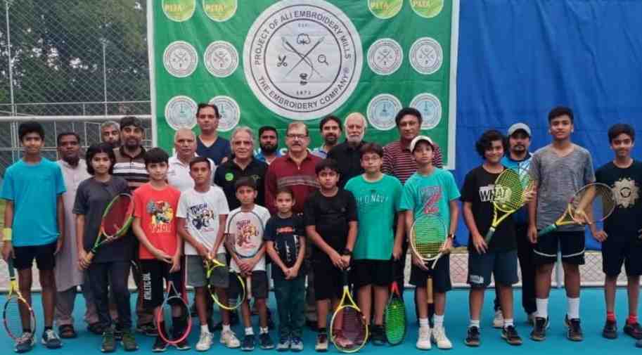 Ali Embroidery Mills Junior National Tennis Championship commences