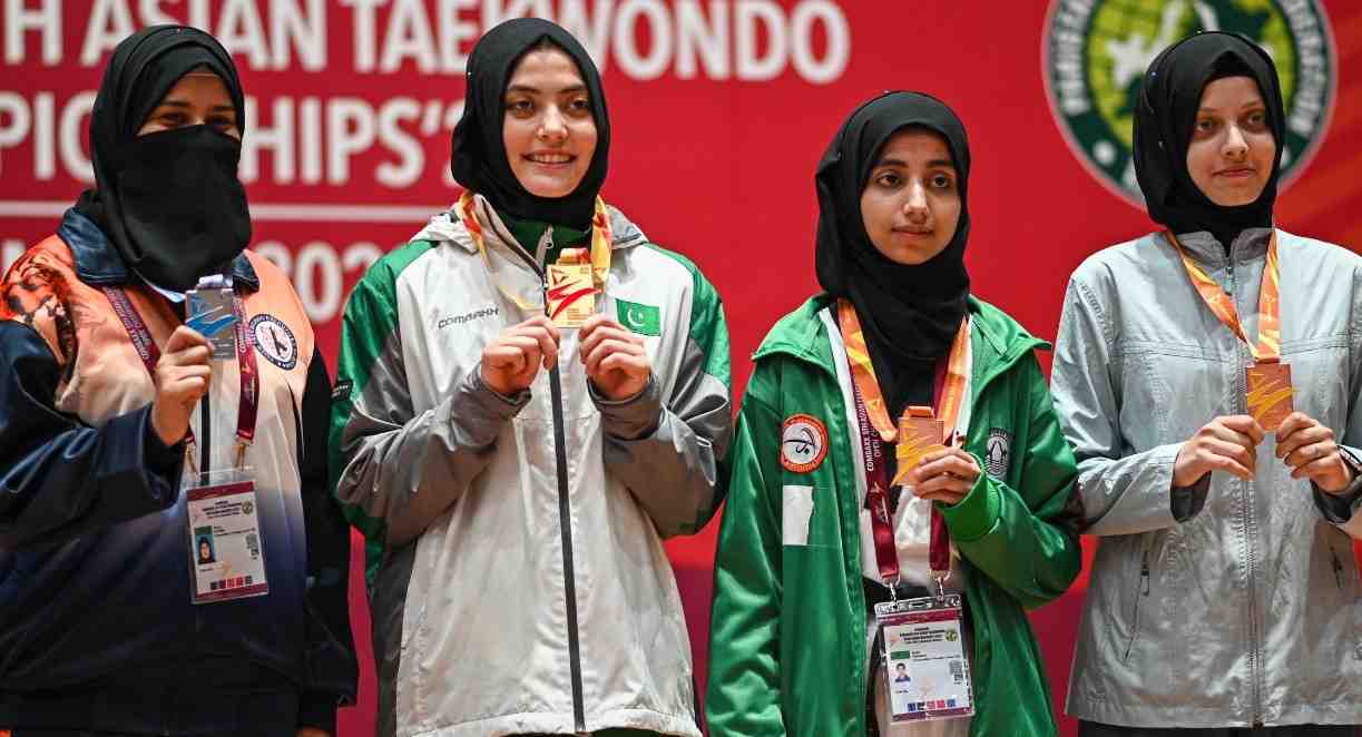 Asian Taekwondo Open Championship: Pakistan grab Poomsae title