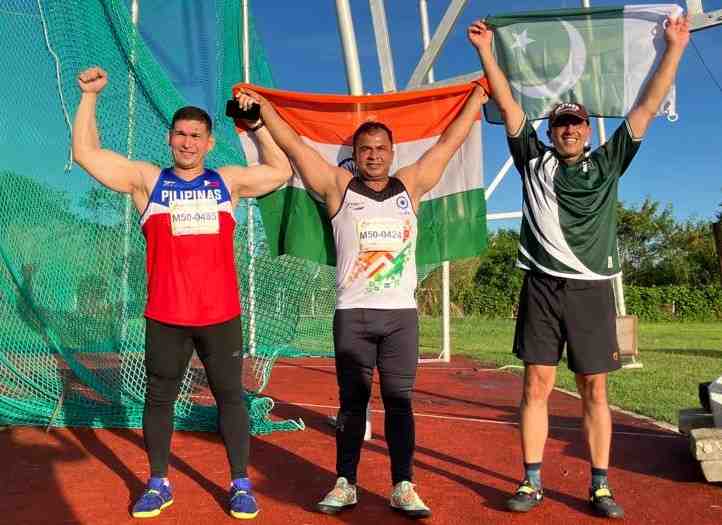 Asian Masters Athletics Championship: Ali Sher clinches Bronze