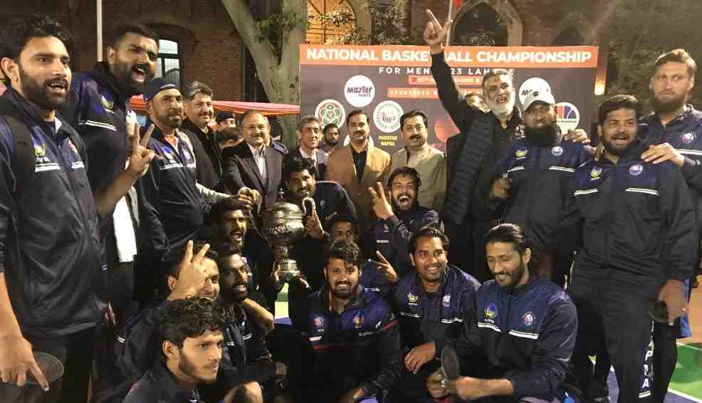 National Men’s Basketball Championship: WAPDA clinch trophy