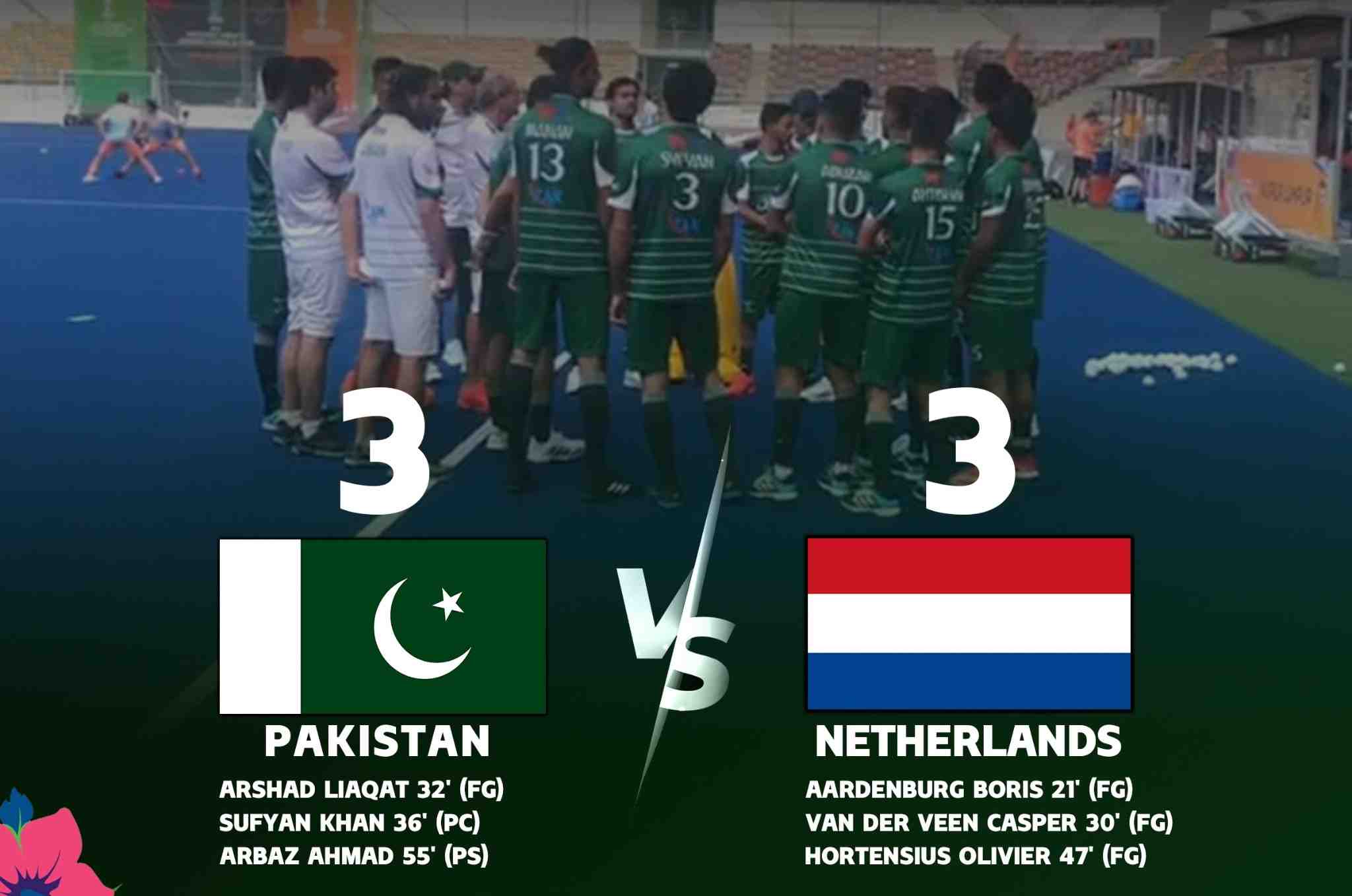 Men’s Junior World Cup: Pakistan halt Netherlands to post win