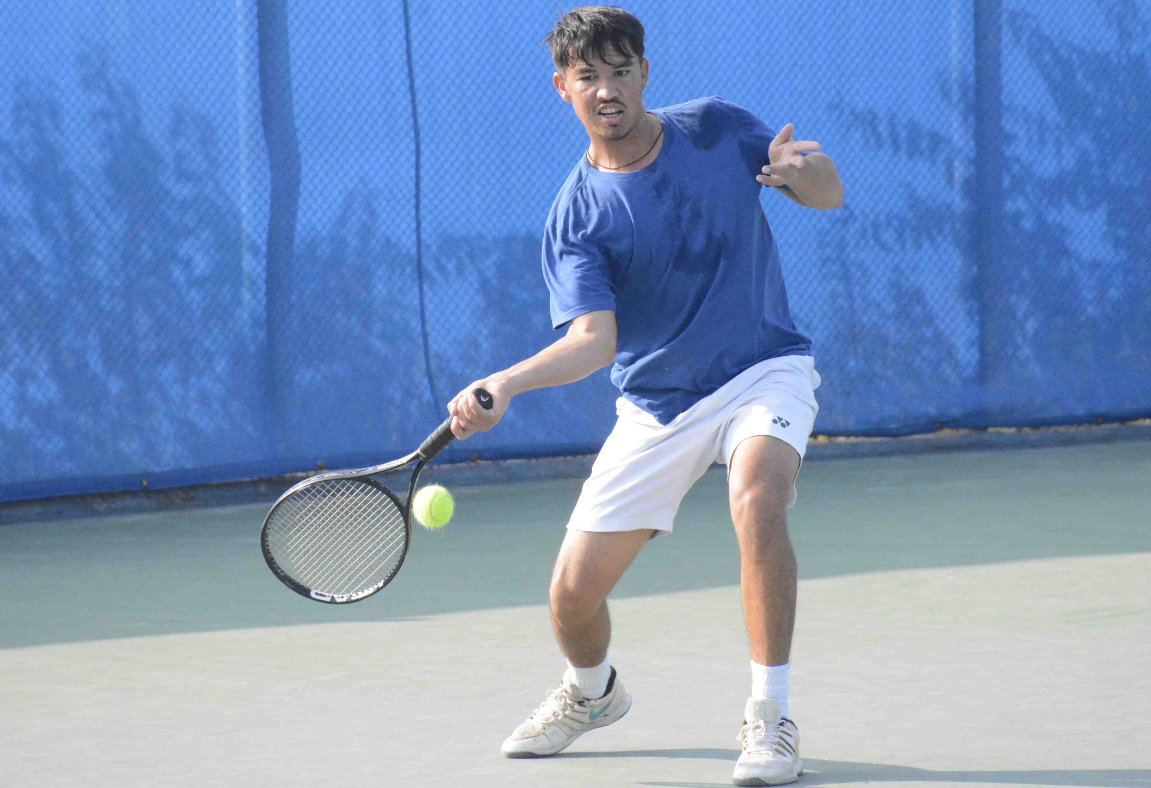 National Ranking Tennis: Sami Zaib outplays Ahmed Nael 2-1