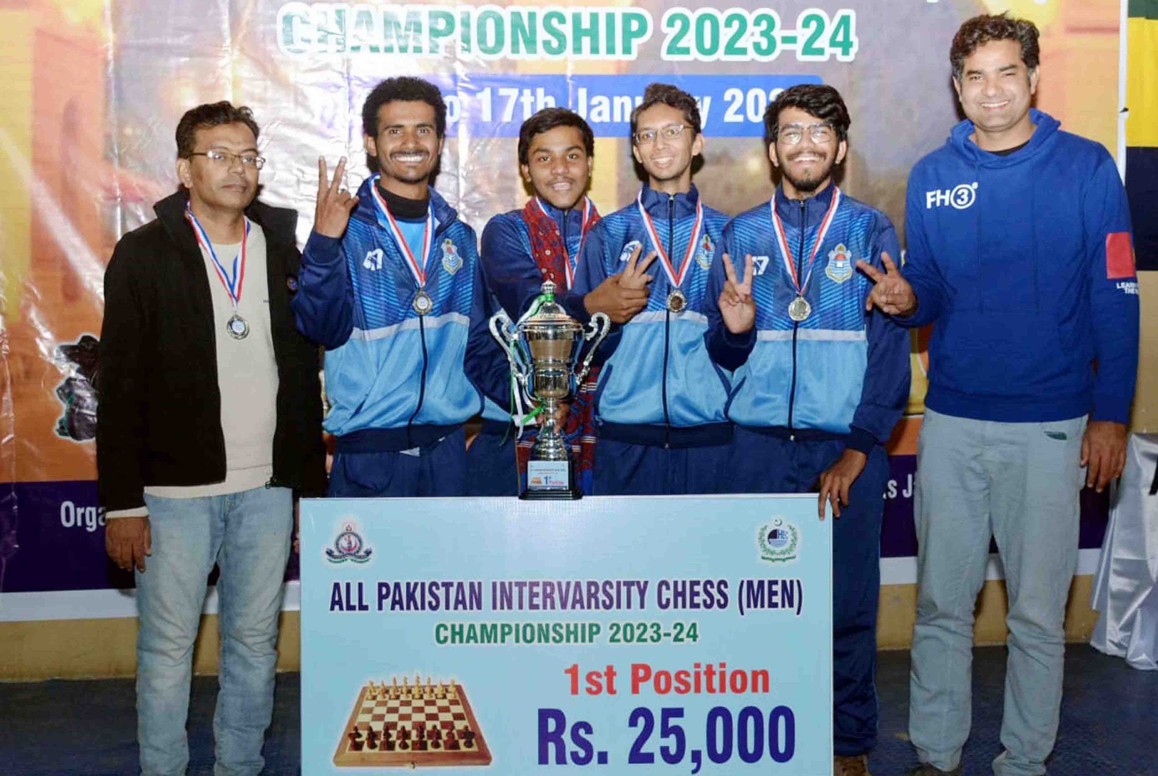 Punjab University players win Inter-Universities Chess Championship