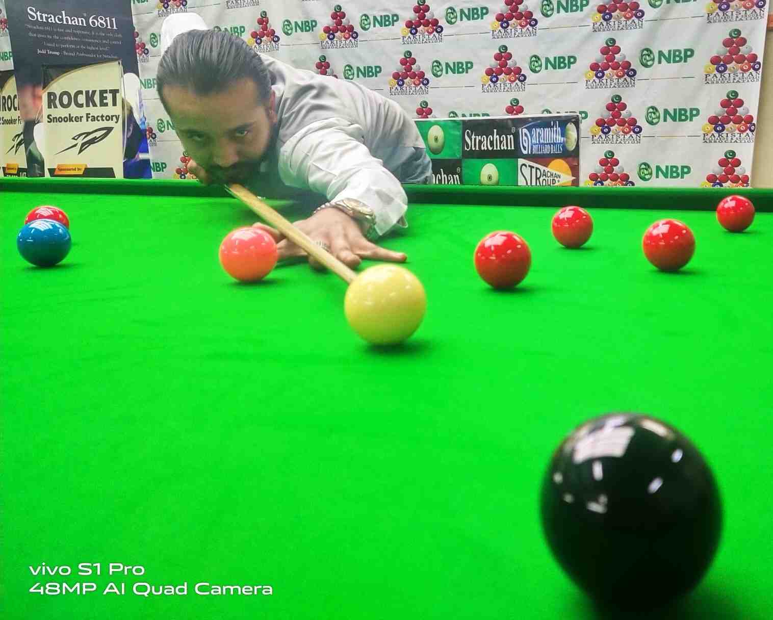 National Snooker Championship: Shoail Shahzad outs Shan Namat 5-3