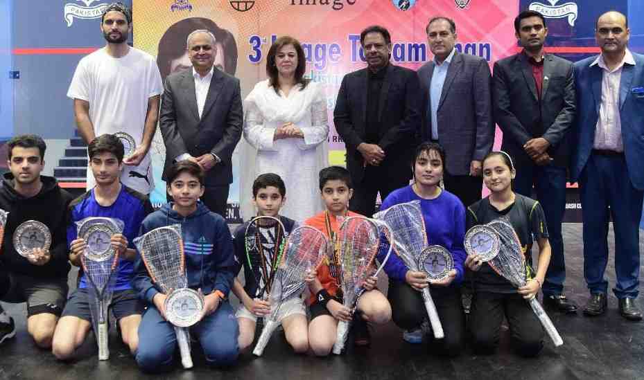 Image Torsum Khan Squash: Saddam and Mehwish lift titles