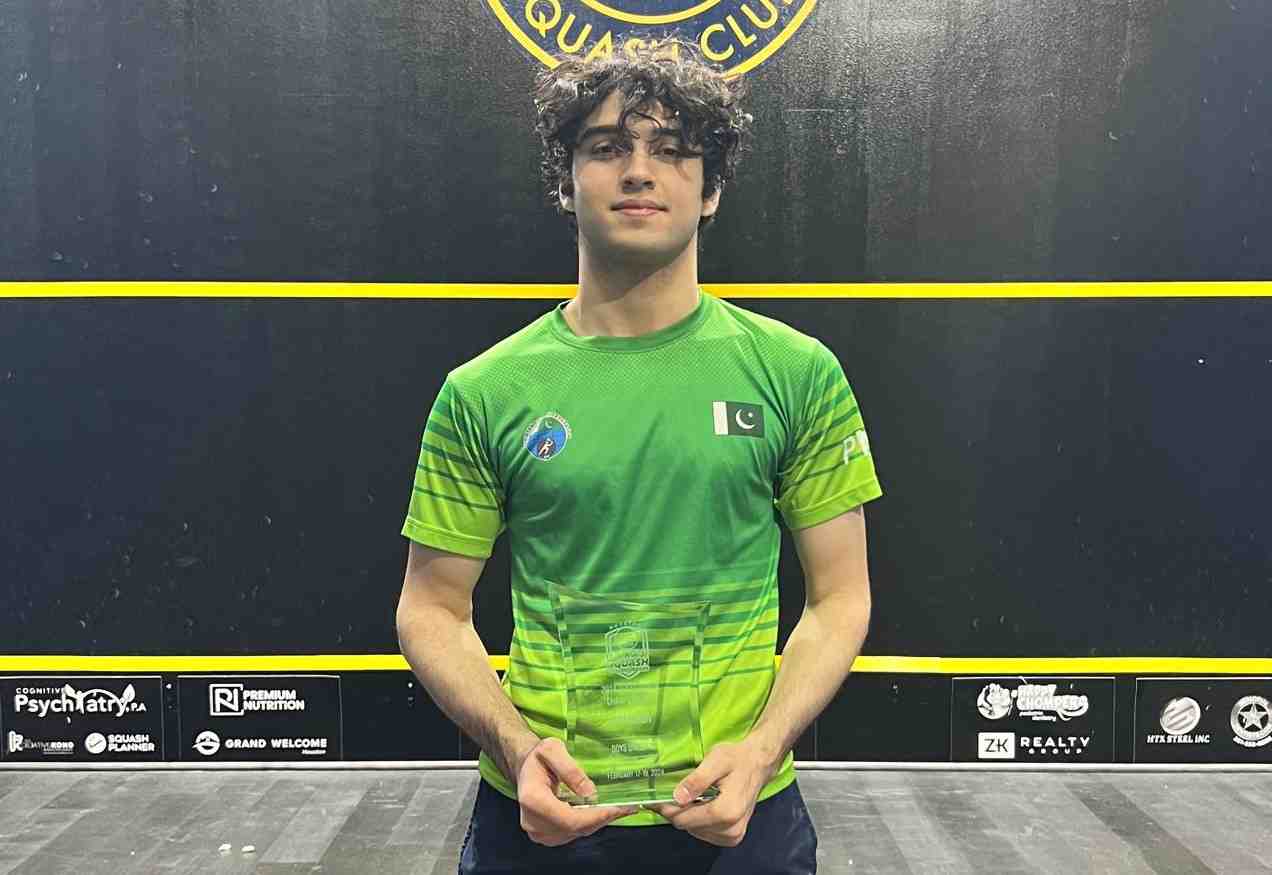 Houston Open Squash: Mohammad Huzaifa Ibrahim wins U19 title