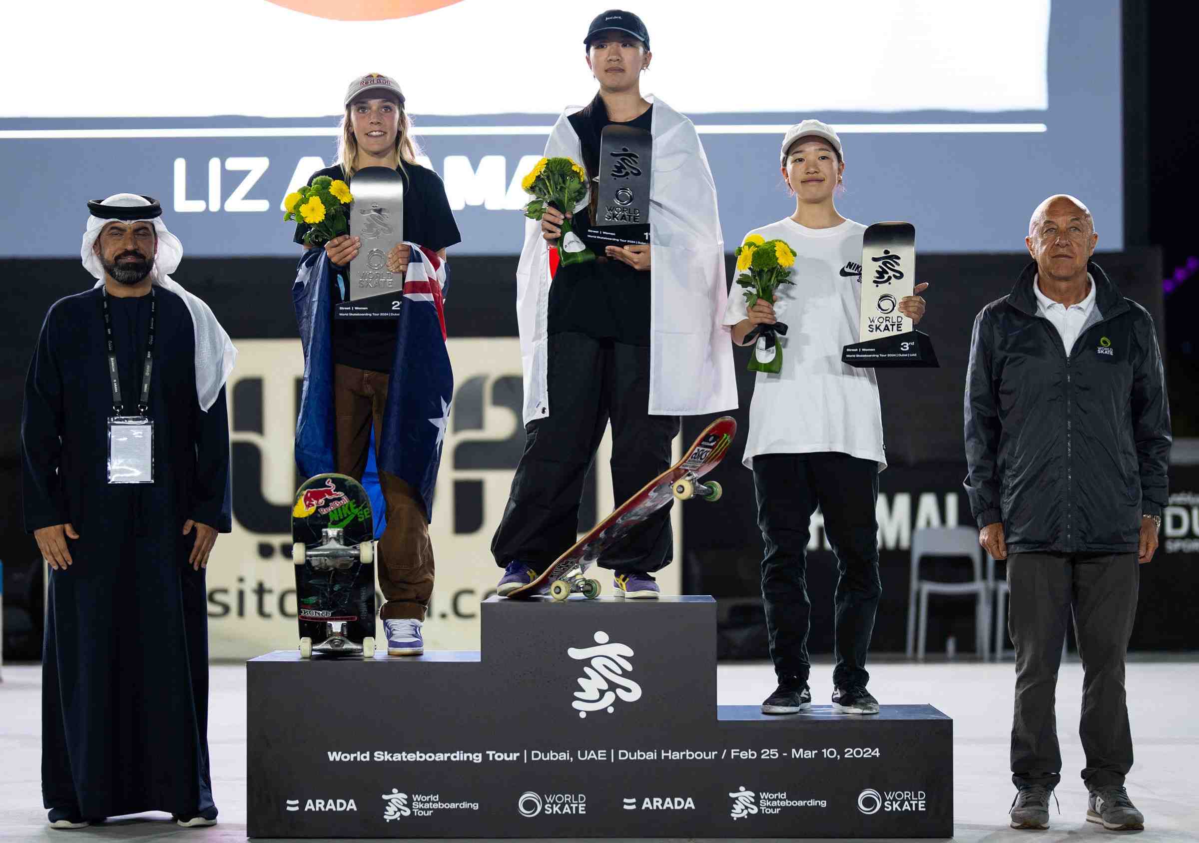 World Skateboarding Tour Dubai Street 2024 concludes