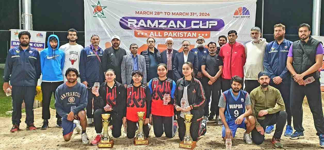 Ramadan Cup Basketball: Pakistan Army, WAPDA win titles
