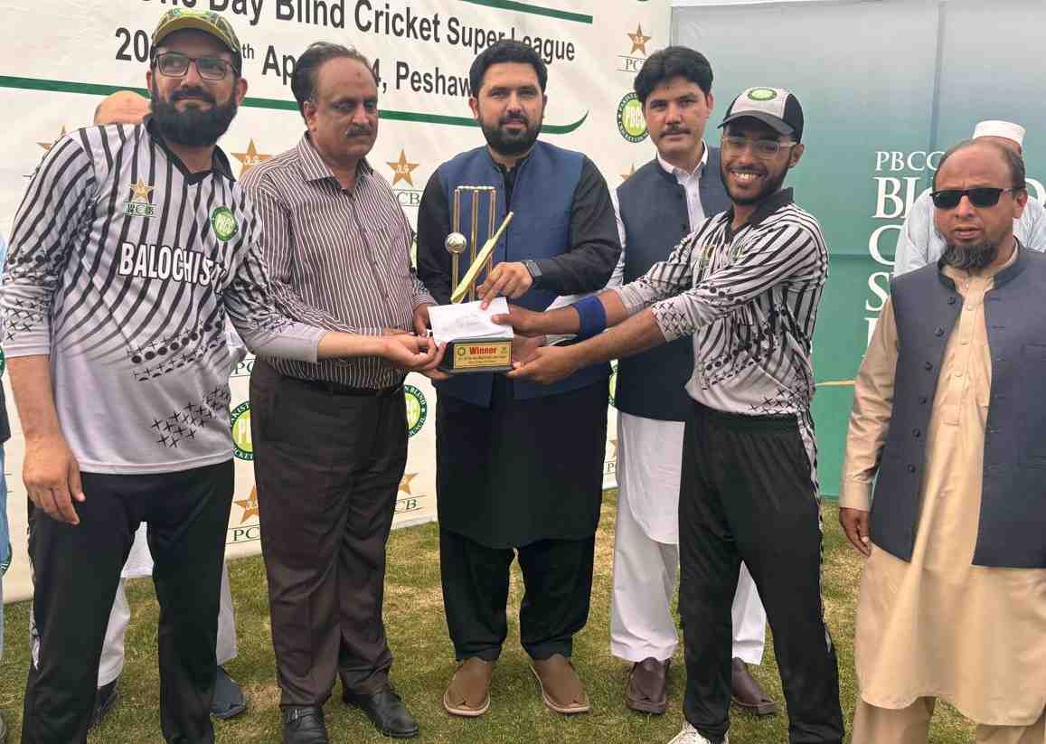AS Ali Blind Cricket Trophy: Balochistan clinch title