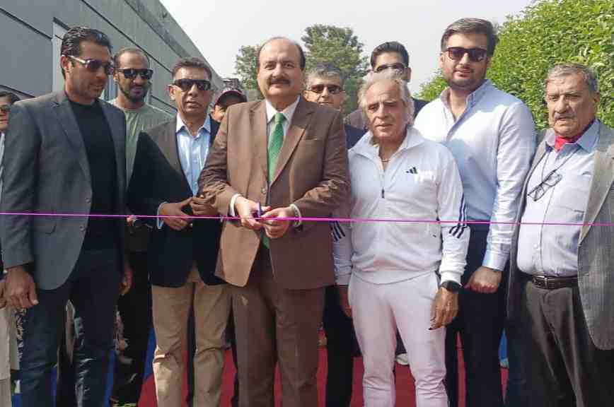 Rana Mashood inaugurates Padel and Mini Tennis Courts at PTF