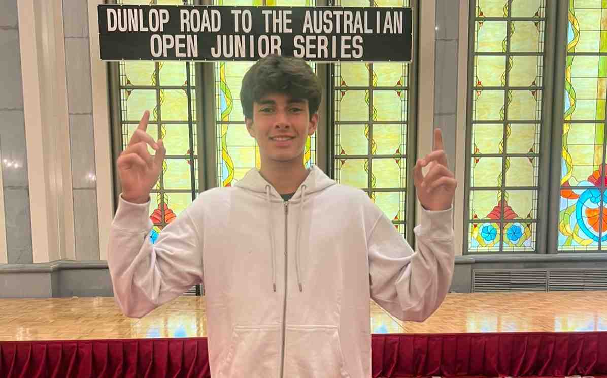 Nadir Mirza Represents Pakistan at the Australian Open Junior Championships