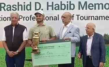 Rashid D. Habib Memorial Golf Tournament: Ahmed Baig claims title