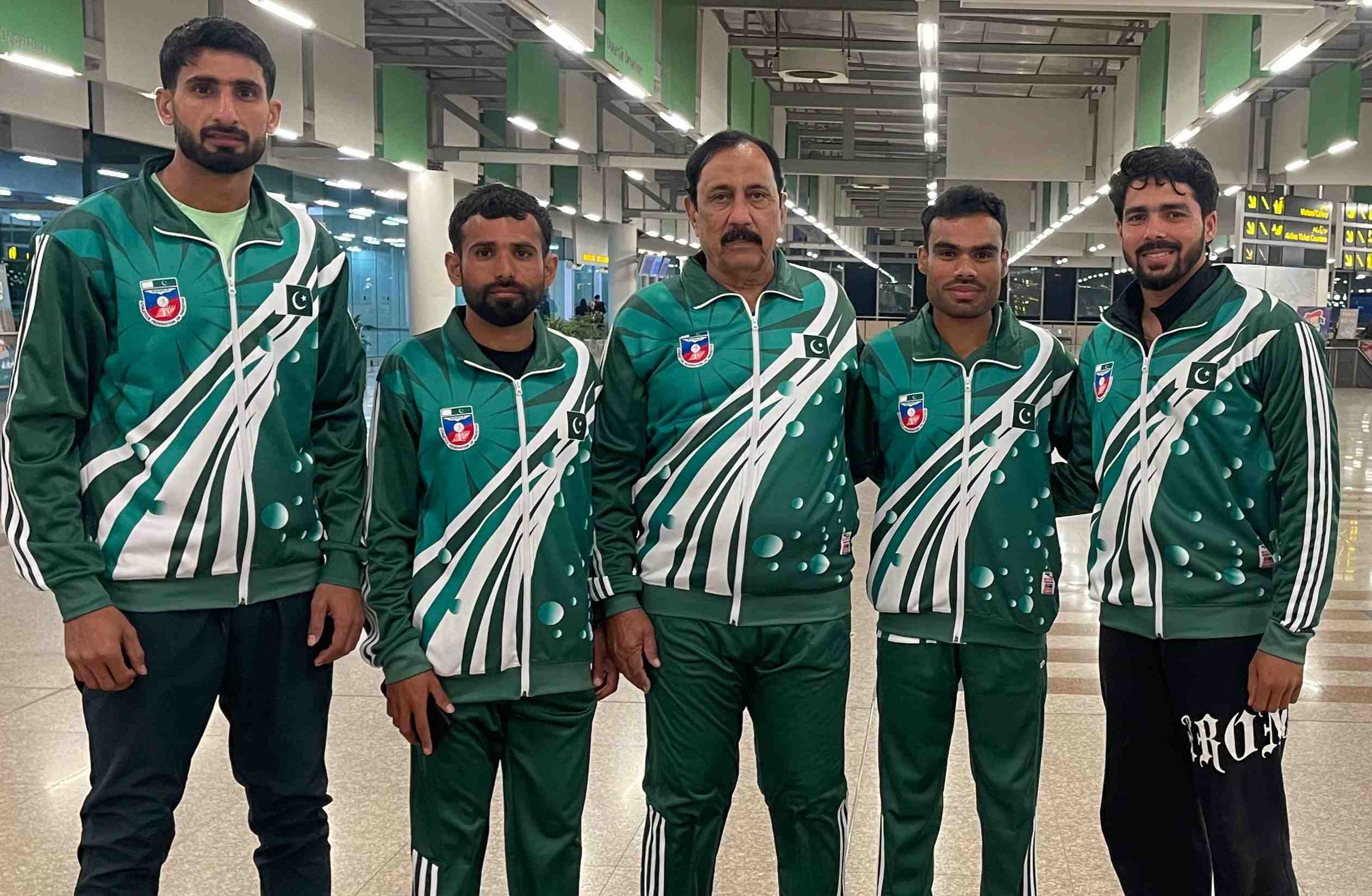 Five athletes leave for China to participate in Asian Indoor Athletic Championship