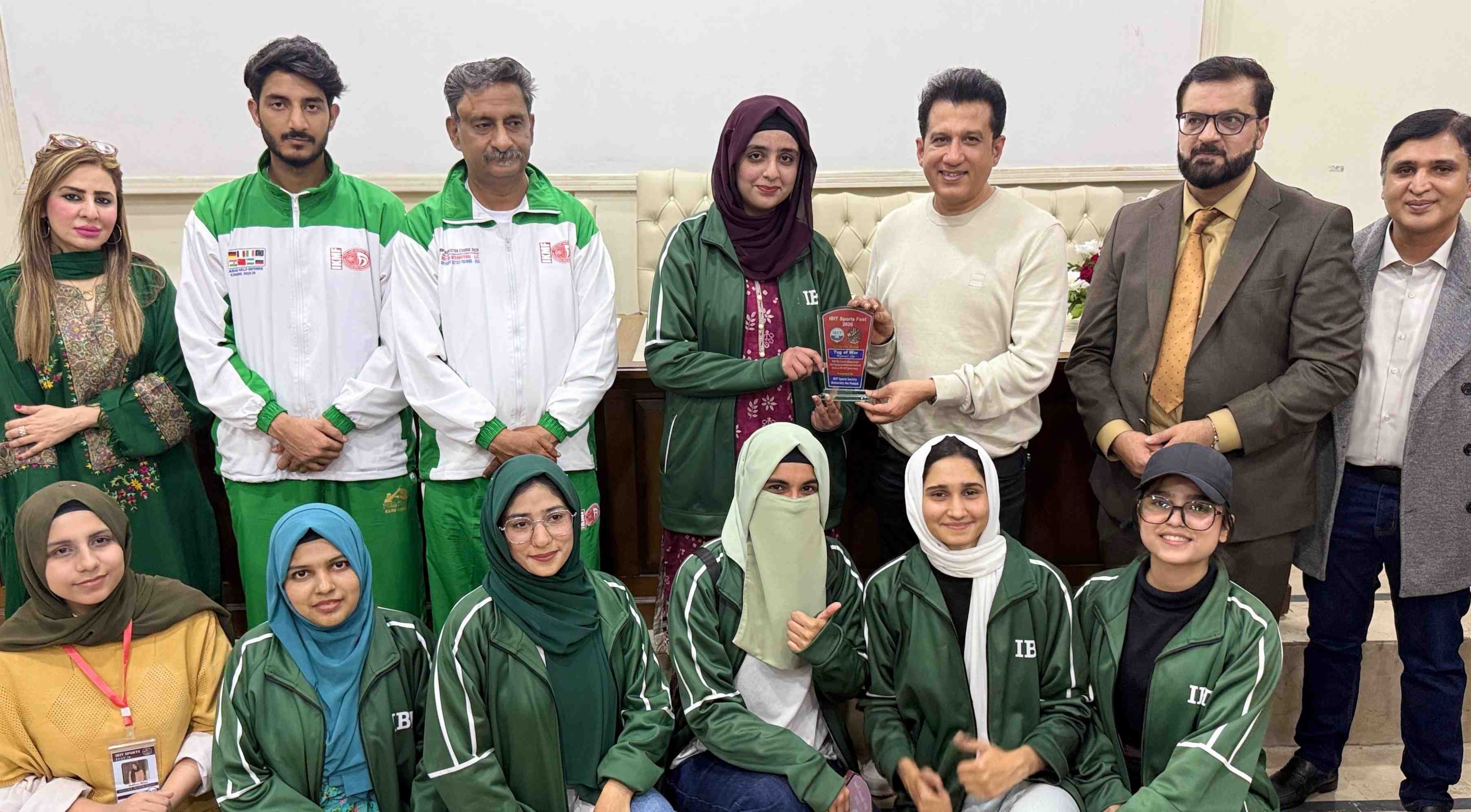 Atif Rana, VC applaud IBIT students’ passion at Sports Festival 2026