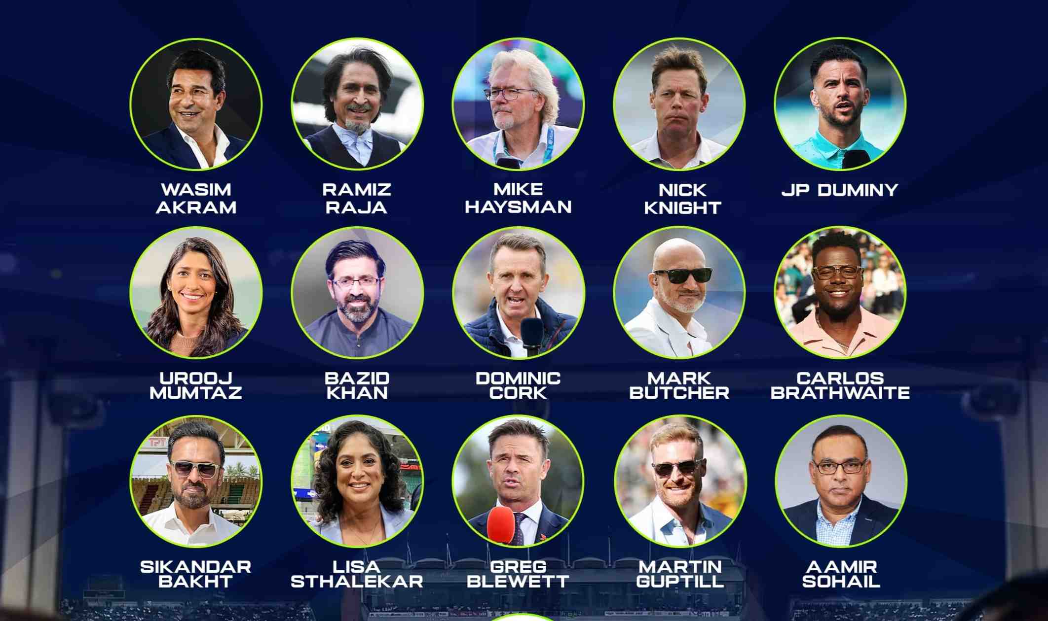 Star-studded Commentary panel announced for HBL PSL 11