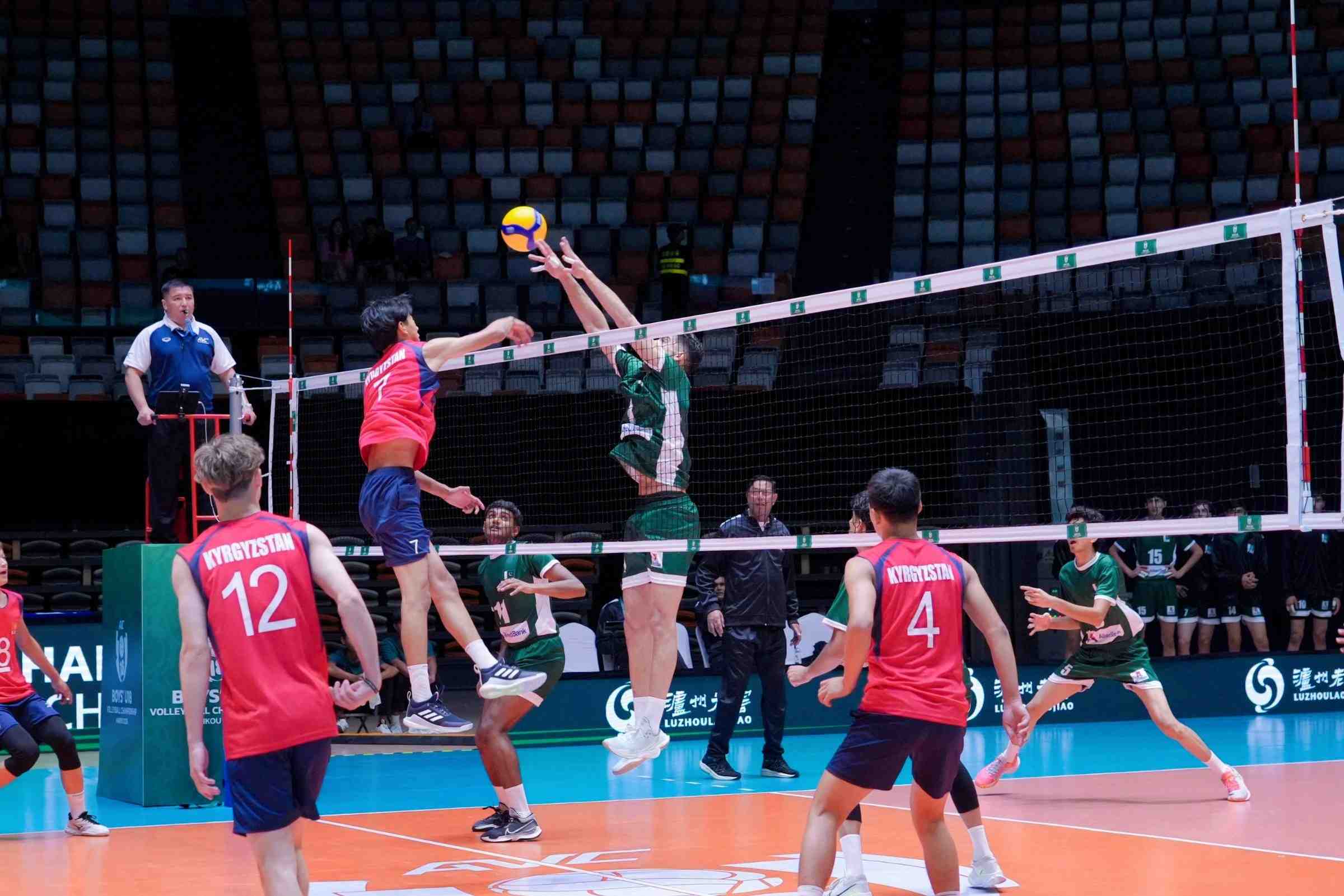 Pakistan crush Kyrgyzstan 3-0 in AVC Boys' U18 Volleyball Championship