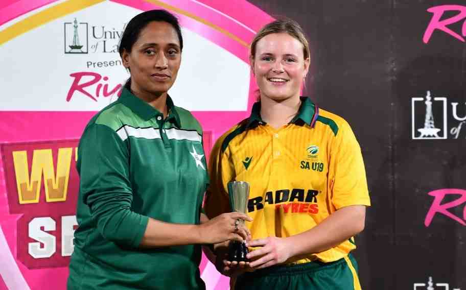 South Africa begin women’s U19 T20 series with a four-wicket win over Pakistan