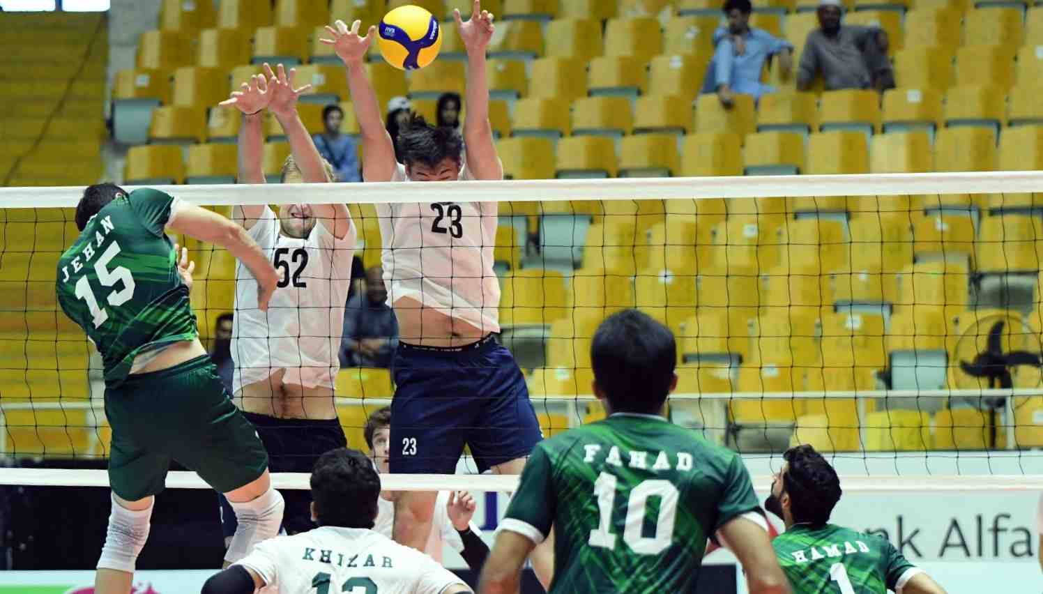 Pakistan stun Kazakhstan 3-0 in Central Asian Volleyball Association Championship
