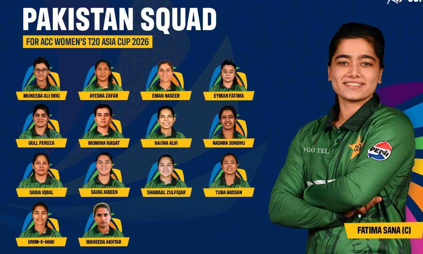 Pakistan women’s squads announced for ACC Asia Cup and Asian Games