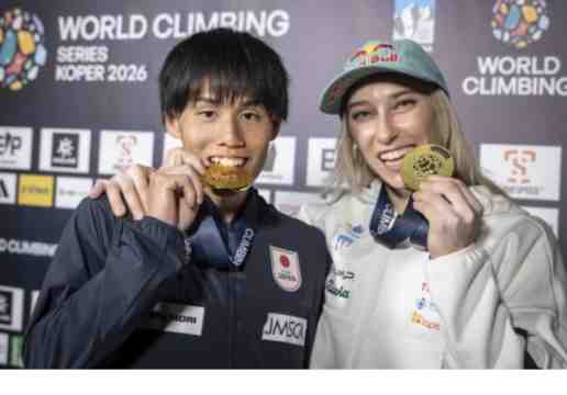 World Climbing Series Koper 2026: Janja Garnbret wins gold