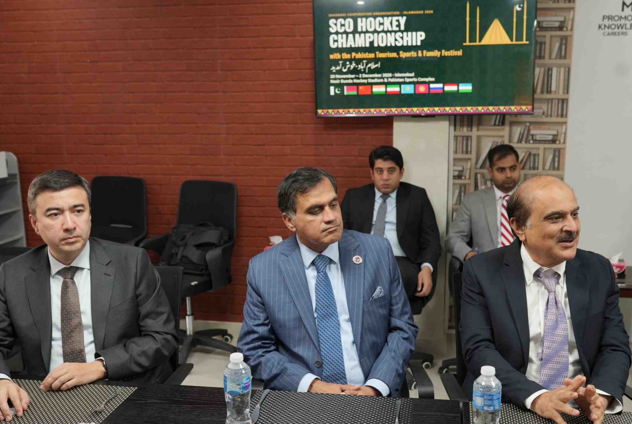 Wani briefs SCO Coordinators on Revival of Pakistan Hockey