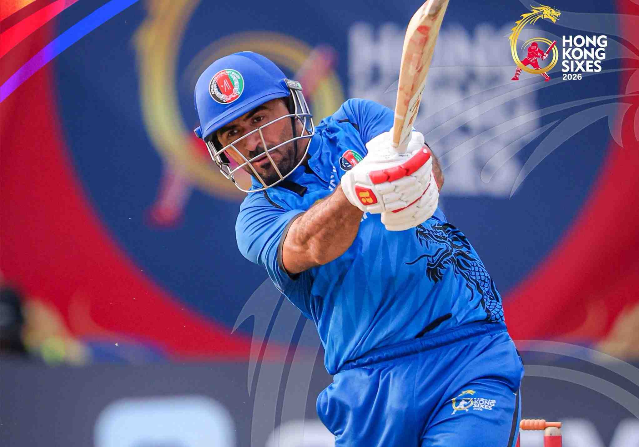Afghanistan beat Oman by 4 wickets in the Hong Kong Sixes