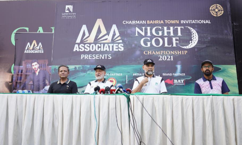  Chairman Bahria Town Night Golf Championship 2021