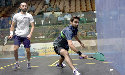 Squash: Tayyab and Nasir reach in final
