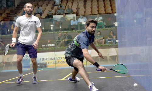 Squash: Tayyab and Nasir reach in final