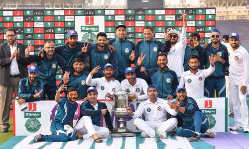 Central Punjab win first-class Quaid-e-Azam Trophy 2019-20