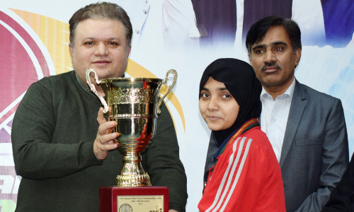 Haiqa and Fahad Khawaja claim National Table Tennis titles