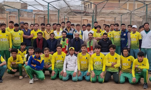 Romanian cricket chief visits Jamrud Sports Complex