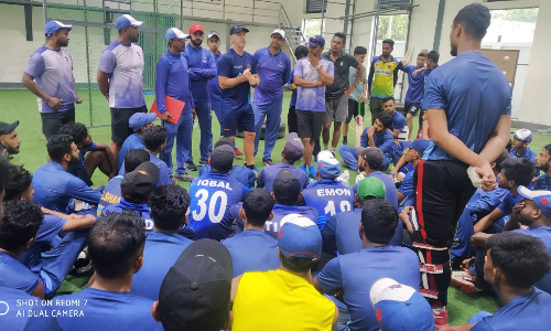 Dreaming to be future stars of Bangladesh cricket train at MSCA
