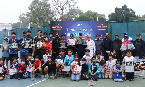 Tennis Lovers Junior National Tennis Championship: Bilal Asim wins three crowns