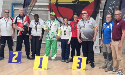 Blind Archer Tanveer Ahmed claims gold medal in Mix Team Event