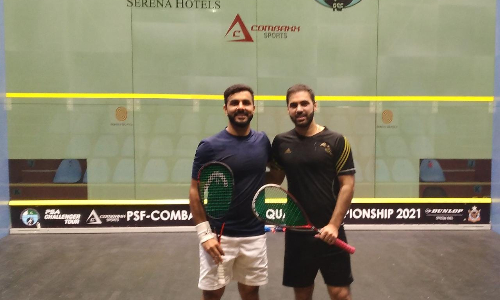 Squash: Semifinals on Monday