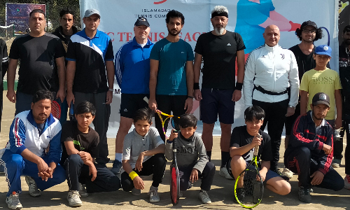 Adnan Khan wins ITC Tennis League