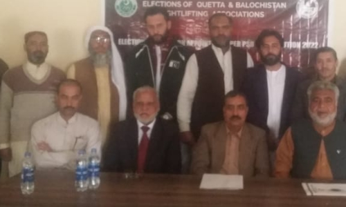 Baluchistan weightlifting Association elects new office bearers