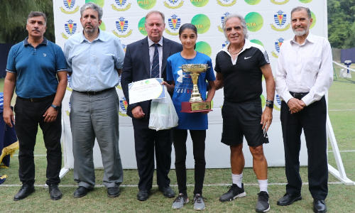 Aitchison College Junior Tennis: Triple crowns for Bilal and Abubakar