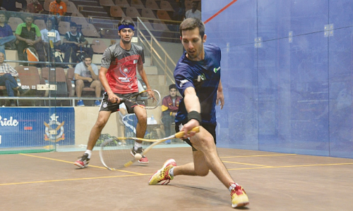Satellite Squash Tournament: Eight players jump into quarterfinals